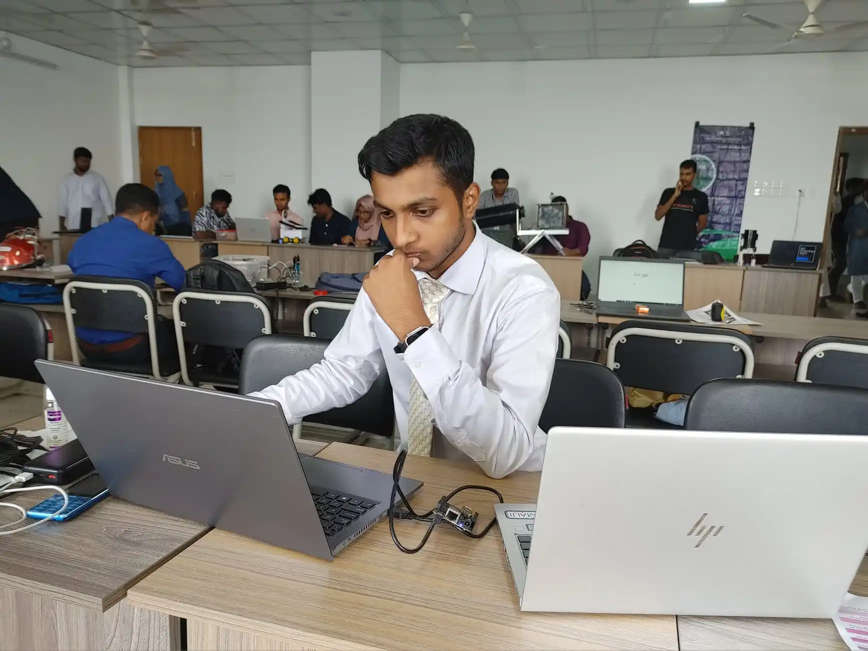 Behind the scenes look at the dedicated working environment at Softsasi engineering office