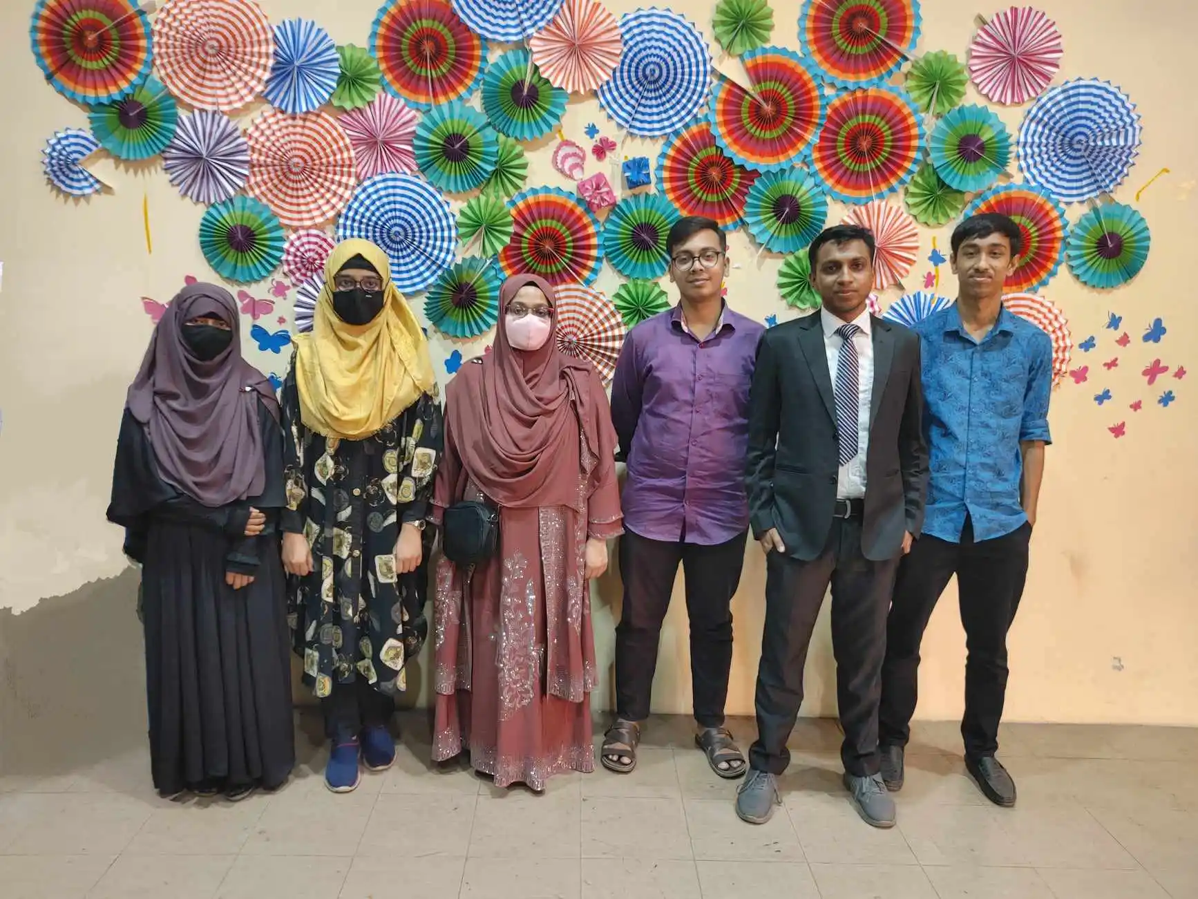 Team Softsasi members attending an event at the Islamic University of Technology
